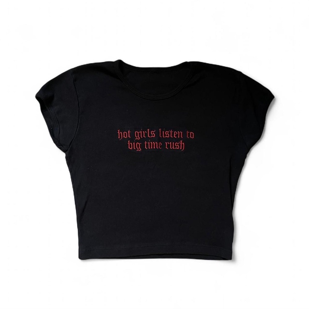 custom Big Time Rush band tee